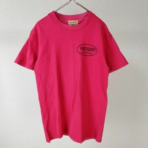 vanson バンソン　デカロゴ　ロゴ　tシャツ 古着　アメカジ　半袖