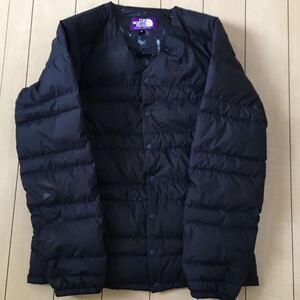 ☆良品ザノースフェイスパープルレーベル ダウンガーディガン size Sゴールドウィン国内正規品☆THE NORTH FACE 