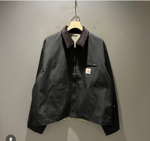 ★送料無料★Lサイズ★Black Carhartt WIP INVINCIBLE Detroit Jacket カーハート デトロイトジャケット ブラック 中田 nakada セージ