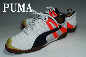 ATX800/最終価格！他でも出品中！早い者勝ち！PUMA/プーマ/白/ホワイト/23.5㎝/US5.5/ロー/良品/スニーカー/存在感抜群！注目の１足！