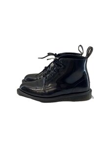 Dr.Martens◆emmeline/レースアップブーツ/37/ブラック/エナメル