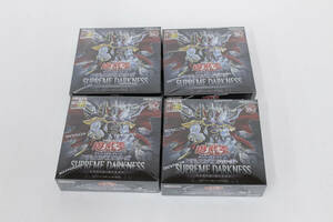 【中古・未開封品】遊戯王 SUPREME DARKNESS スプリーム・ダークネス 4BOX,