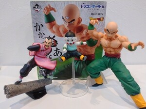 一番くじ　ドラゴンボールEX　地球を守る戦士たち　C賞　天津飯　造形天下一武道会 桃白白　餃子