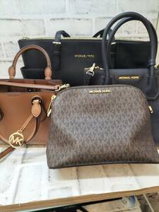 マイケルコース MICHAEL KORS バッグ4点おまとめ　美品 ショルダーバッグ、ハンドバッグ、他　【MK 2827-2830】