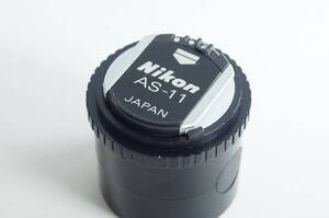 plnyeA014『キレイ』Nikon AS-11 Flash unit coupler ガンカプラー ニコン NIKKOR F3用スピードライトを三脚等へ取付けるアダプター