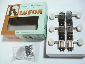 KLUSON/ペグ 3per plate/PB/Nickel/DR