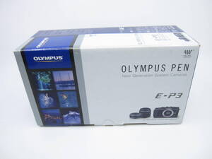 OLYMPUS オリンパス ミラーレス一眼 PEN E-P3 ダブルレンズキット シルバー