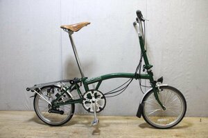 希少車!! BROOKS サドル 採用!!■BROMPTON T6R (M6R) 16インチ 折畳ミニベロ 2X3S 2004年モデル 美品