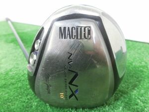 ♪MacGregor マグレガー MACTEC NV-NX 1W ドライバー 10° /純正 シャフト FLEX-S G4779♪