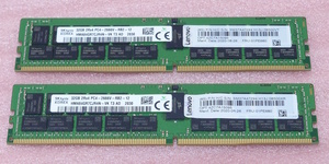 ∠SK hynix HMA84GR7CJR4N-VK 2枚セット *PC4-21300/DDR4-2666/PC4-2666V ECC REG/Registered 288Pin DDR4 RDIMM 64GB(32GB x2) 動作品