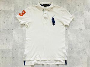 美品　Sサイズ　160-170　POLO RALPH LAUREN　ポロシャツ　半袖　 白