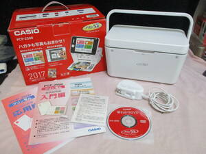 鶯】　カシオ　CASIO プリン写ル PCP-2500 年賀状作成　ハガキ作成　中古美品　