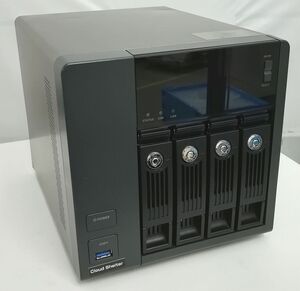 【ジャンク】ALEXON/アレクソン Cloud Shelter 420 4ベイ HDD無し 鍵無し Qnap Oem NAS-453-G NAS 即日発送【H25012214】