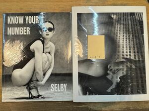 a1119-2.洋書 KNOW YOUR NUMBER 他 erotic photograph 関連 2冊 モノクロ 写真 写真集 エロティック adult photographer 