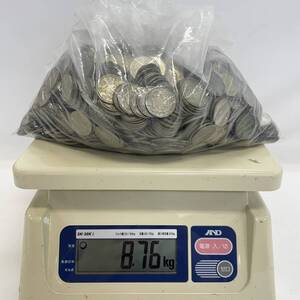 ☆1円 古銭 大量セット 旧100円銀貨 総重量 約8.7kg 約1730枚セット 稲穂 鳳凰 オリンピック柄メイン 大量まとめ シルバーコイン