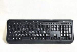 Microsoft マイクロソフト キーボード モデル1366 USB接続 有線キーボード 2013年製