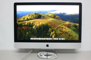 iMac（Retina 5K,27-inch,2019）512B/8GB〈MRQY2J/A〉⑥