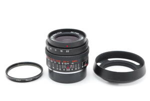 [A品]KONICA M-HEXANON 28mm F2.8★フード★Leica★4702