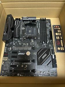 MSI ATXマザーボード X470 GAMING PRO MAX 訳あり