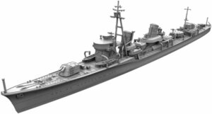 ヤマシタホビー NVE7 1/700 特型駆逐艦 浦波SP エッチングパーツ付