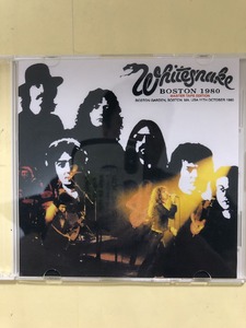 WHITESNAKE CD BOSTON 1980 １枚組 同梱可能