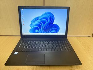 【中古美品】東芝(TOSHIBA)★dynabook B65/M★Windows11Pro★Core i5(第8世代)/256GB/8GB⑥