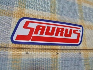 Saurus/ザウルス/珍しいタイプ/ステッカー/シール　※ヤフーショッピングストア/レア物商会・健美堂でも大量出品中