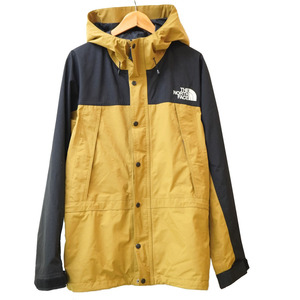 美品 ノースフェイス マウンテン ライト ジャケット ゴアテックス NP11834 ベージュ/ゴールド 0096 THE NORTH FACE メンズ