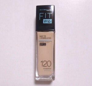 MAYBELLINE メイベリン フィットミー リキッドファンデーション R 120 30ml