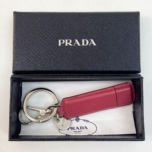 【新品未使用】PRADA プラダ キーリング キーホルダー USBホルダー 4GB a654