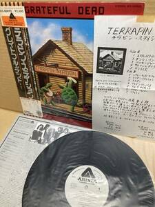 PROMO！美盤LP帯付！グレイトフル・デッド The Grateful Dead / Terrapin Station Toshiba IES-80892 見本盤 プロモ SAMPLE 1977 JAPAN NM