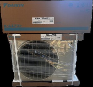 1円★未使用品　DAIKIN(ダイキン)　エアコン 10畳用　S284ATES-W 　送料無料【4573535308751】