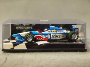 BENETTON Renault B197 1997年 #7 J.アレジ Minichamps 1/43 430 970007