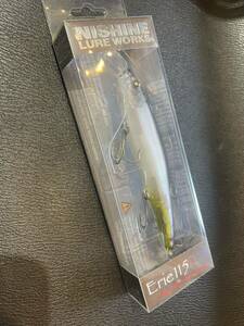 NISHINE LURE WORKS Erie 115TW/ ニシネルアーワークス　エリー115TW パールコアゴースト