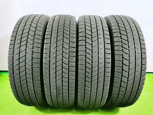 ブリヂストン BLIZZAK VRX3 185/70R14 88Q★8分山 2021年 4本 中古スタッドレス【宮城発 送料無料】MYG-A11087