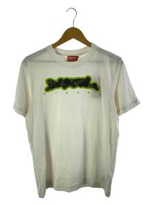 DIESEL◆Tシャツ/XS/コットン/WHT/T-JUST-N16 T-SHIRT