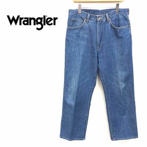 R2417-J◆Wrangler ラングラー デニムパンツ◆サイズ35 綿100% コットン ジーンズ ジーパン ボトムス カジュアル ストリート メンズ 紳士