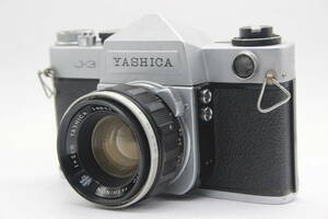 【訳あり品】 ヤシカ Yashica J-3 Auto Yashinon 5cm F2 M42マウント ボディレンズセット s3560