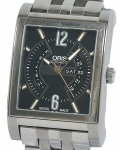 ★箱保付！ORIS オリス RECTANGULAR レクタンギュラー チタン デイデイト 01 585 7622 7064-07 8 24 77 自動巻き メンズ ★