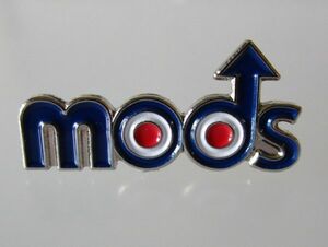 外国のピンズ : moods モッズ イギリス UK バイク ヴェスパ E2