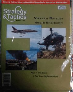 DG/STRATEGY&TACTICS NO.196/VIETNAM BATTLES HUE & KHE SANH /駒未切断/日本語訳なし