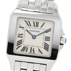 カルティエ CARTIER W25065Z5 サントス ドゥモワゼル LM クォーツ メンズ _843464