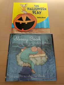 中古英語絵本2冊☆THE HALLOWEEN PLAY・Sleepy Book☆ハロウィン☆洋書☆送料込み