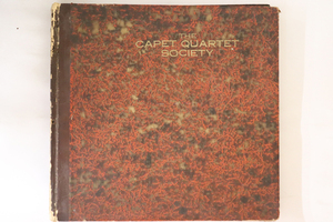 4discs 78RPM/SP Capet String Quartet Quartet No.6 In D Minor (Schubert) No.1 - No.8 S11036 COLUMBIA 12 /01960