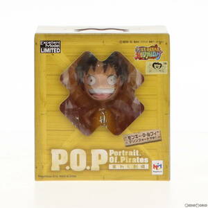 【中古】[FIG]エクセレントモデルLIMITED Portrait.Of.Pirates P.O.P 麦わら劇場 モンキー・D・ルフィ マリンフォードVer. ONE PIECE(ワン