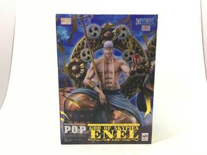 【2199】P.O.P ワンピース 神・エネル フィギュア Portrait.Of.Pirates ONE PIECE NEO-MAXIMUM スカイピア唯一神 未開封 中古品