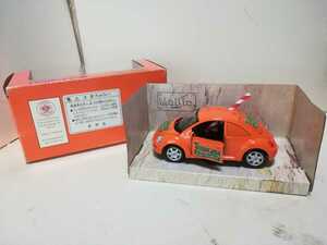 珍品、希少、レア、非売品！トロピカーナMaisto Volkswagen New Beetle　Tropicana　Limited Edition collectible