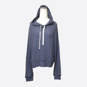 ★SALE★Hollister/ホリスター★ヴィスコースプルオーバーパーカー (Navy/White/M)