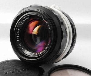 【中古美品】 Nikon 非Ai NIKKOR-S Auto 50mm F1.4 Y246144