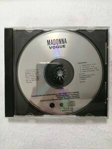 【盤のみ】Madonna Vogue CD-maxi USAオリジナル　マドンナ　ヴォーグ　